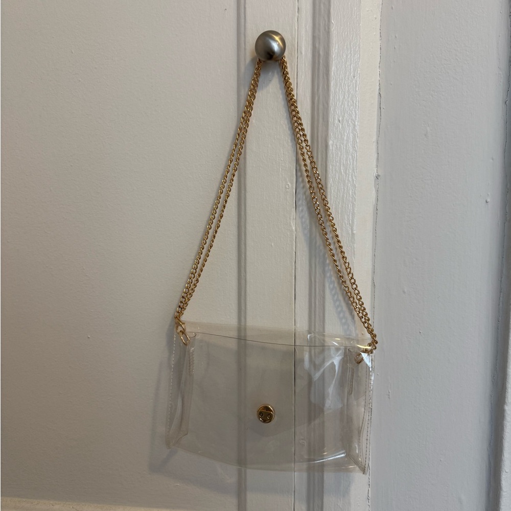 Transparent Chain Shoulder Bag - Picture 2 of 2